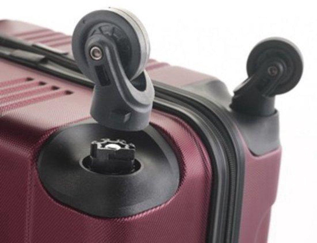 Kompakter Hartschalenkoffer, perfekt als Handgepäck, robust und stilvoll für jede Reise.