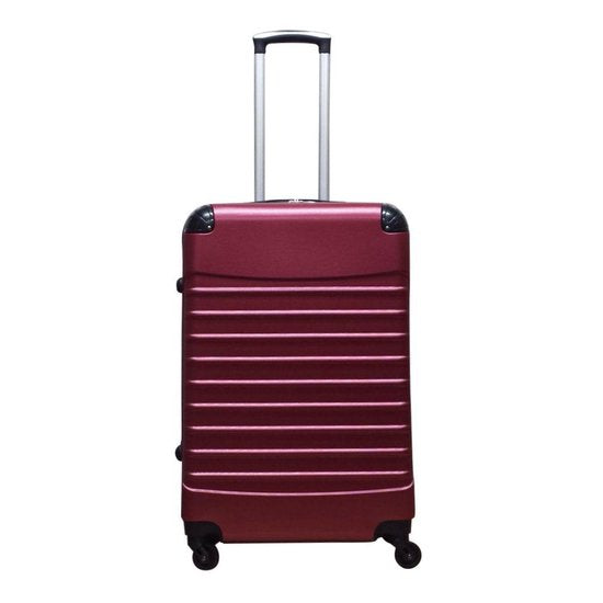 Strapazierfähiger Rollkoffer aus Hartschale, schützt Ihr Eigentum auf allen Reisen effektiv.