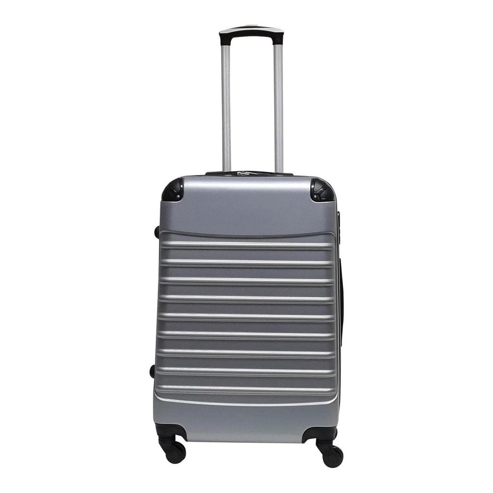 Moderner Trolley-Koffer, Hartschale, vielseitig einsetzbar als stabiles Reisegepäck.