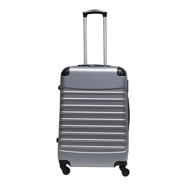 Moderner Trolley-Koffer, Hartschale, vielseitig einsetzbar als stabiles Reisegepäck.