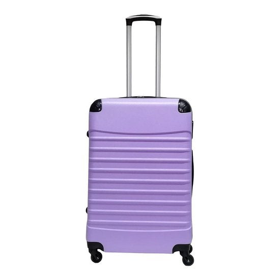 Moderner Hartschalenkoffer, 4-Rollen-Trolley, stilvoll, robust und vielseitig für jede Reise.