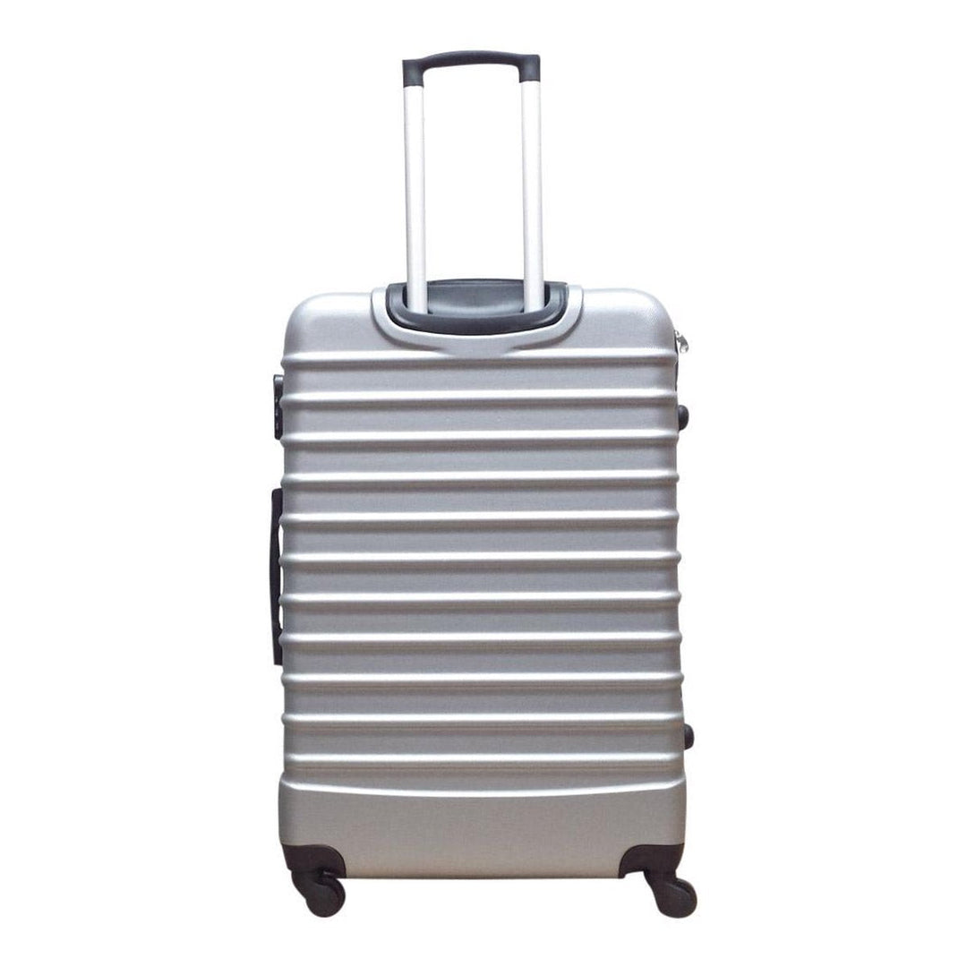 Design-Hartschalenkoffer, stabiles Reisegepäck mit 4 Rollen für den modernen Reisenden.