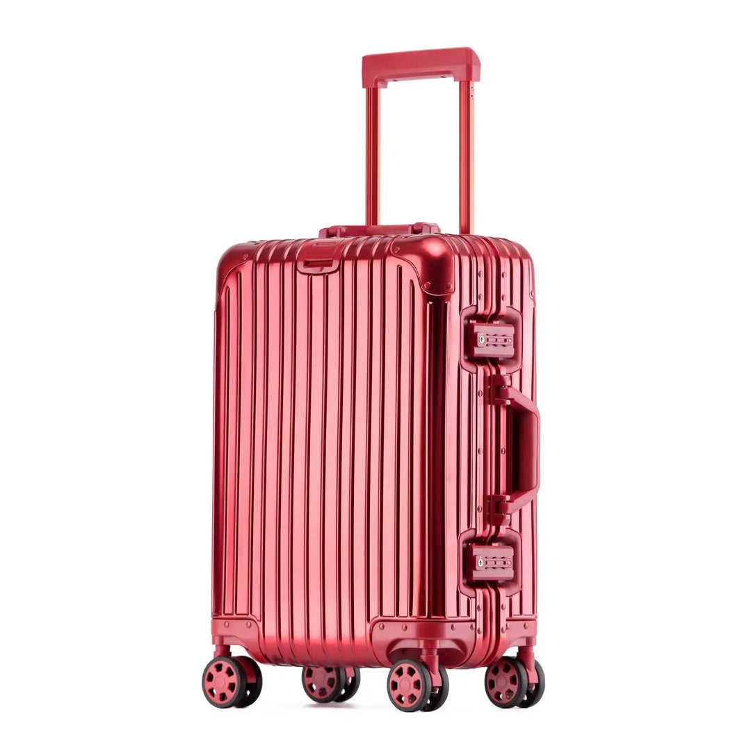 Vielseitiger Hartschalenkoffer, ideal für Urlaub & Geschäftsreise, mit TSA-Schloss & 360°-Rollen.