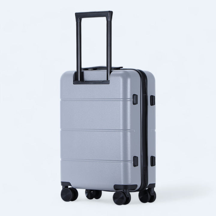 Optimales Reisegepäck: Robustes 3-teiliges Hartschalen-Kofferset, mehrfarbig für den Urlaub.