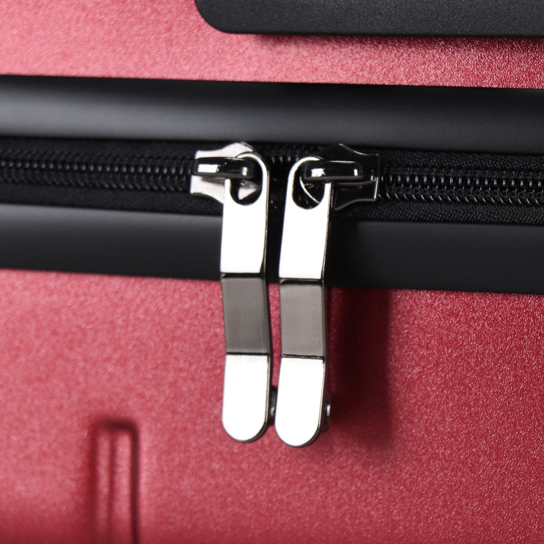 Mehrfarbiges, widerstandsfähiges 3-teiliges Reisekoffer-Set, Hartschale. Ideal für Langzeitreisen.