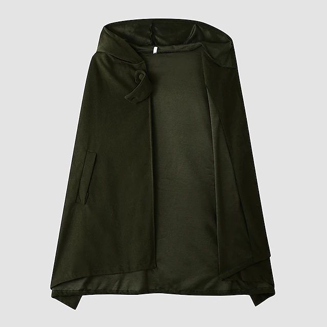 Hellblauer Vintage Kurzmantel mit Kapuze. Leichter Damenmantel für stilvolle Auftritte.