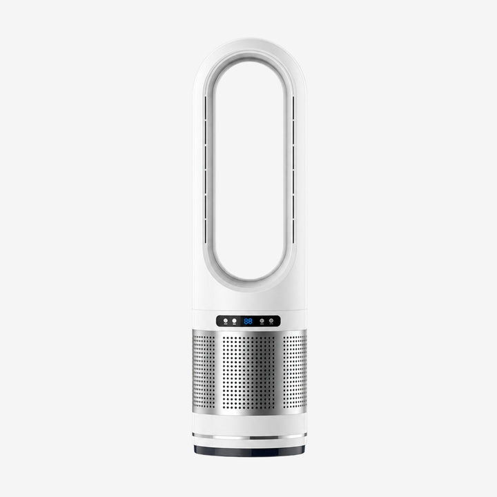 Rotorblattloser Turmventilator mit Fernbedienung, ideal für Homeoffice & Schlafzimmer, modernes Design, leise.