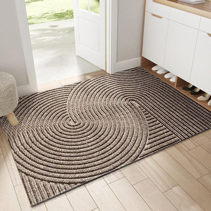 Rutschfeste CleanStep Fußmatte, Sandfänger, blau, für Innen-/Außenbereich; modernes Design, robuste PVC-Konstruktion.