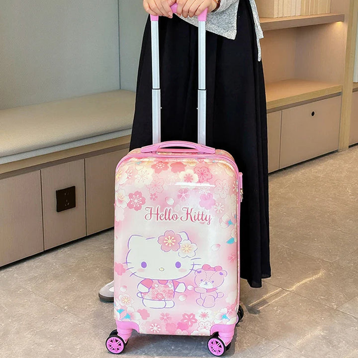 Leichtgängiger Kinder-Trolley Osaka, einfacher Transport für kleine Reisende; stabiler Hartschalenkoffer.