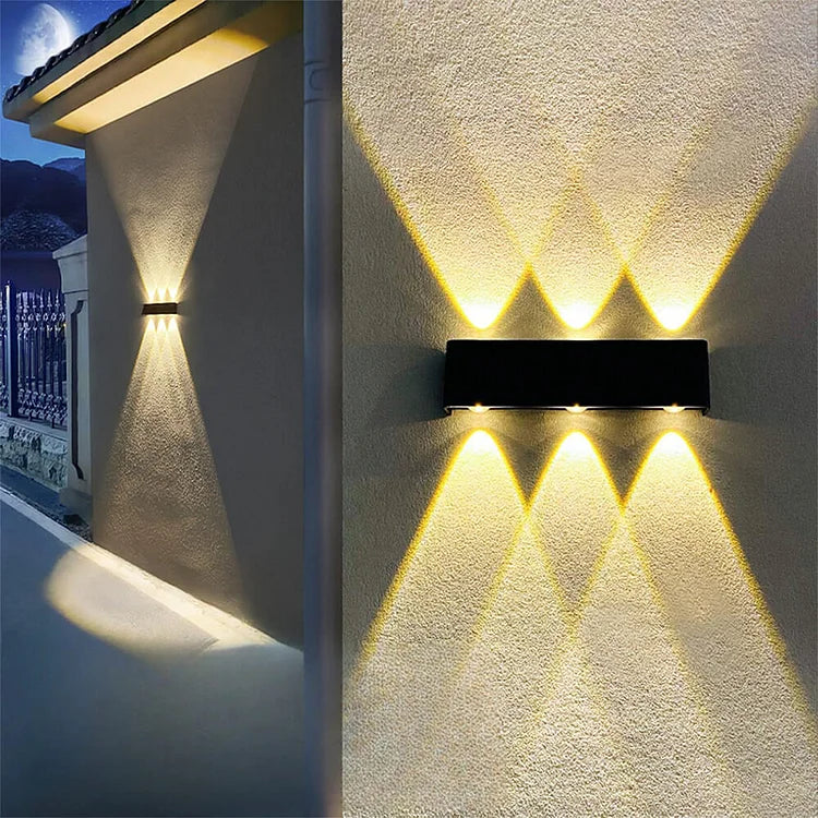 Solar LED Außenwandleuchte Schwarz - Modern & Umweltfreundlich