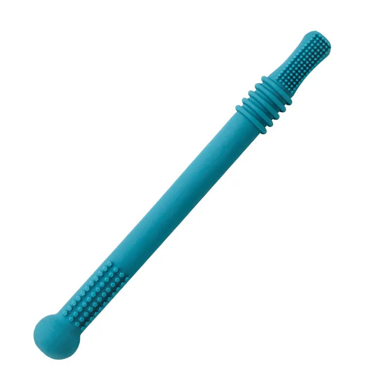 Baby-Beißröhrchen aus Silikon – Ideal für unterwegs
