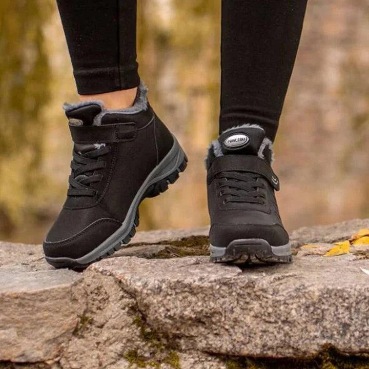 Wasserdichte Damen Ergonomische Winterstiefel schützen perfekt vor Kälte, Nässe & Schnee.