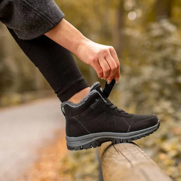 Modische & komfortable Damen Winterschuhe mit Kälteschutz. Perfekt für aktive Frauen.