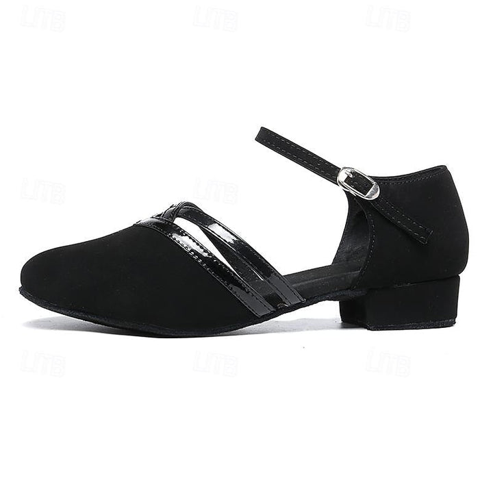 Vielseitige Britta Damen Tanz-Heels, elegante schwarze Riemchenpumps für Tanz, Abende & festliche Anlässe.
