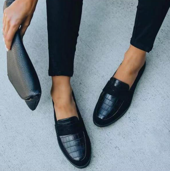 Schwarze Florian Loafers für Herren, elegant & bequem, ideal für Business & Freizeit.