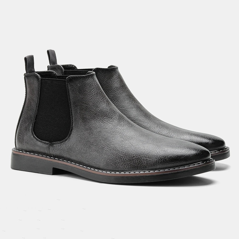 Allwetter Herren Chelsea Boots, wetterfest & bequem, ideal für Outdoor-Aktivitäten im Herbst.