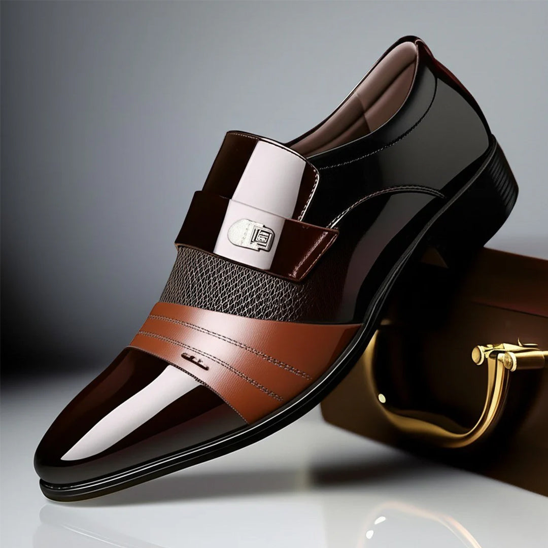 Stilvolle Herren Loafer in Weinrot, Braun und Schwarz. Komfortable Business- und Freizeitschuhe für den Herrn.