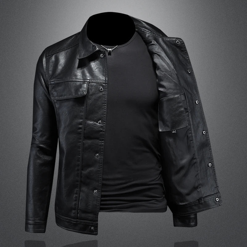 Moderne graue Herren Slim Fit Zipjacke, ideal als stilvolle Übergangs- oder Herbstjacke.