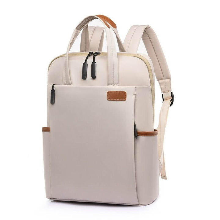 Rosa Anti-Diebstahl Rucksack für Damen. Sicherer, leichter Tagesrucksack mit Organisation für Alltag & Reisen.