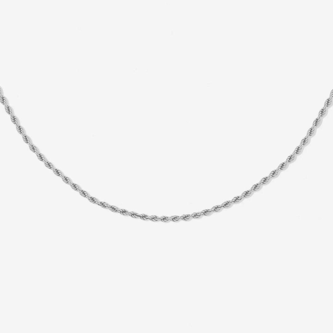 Goldene Kordelkette, hypoallergener Halsschmuck für Damen