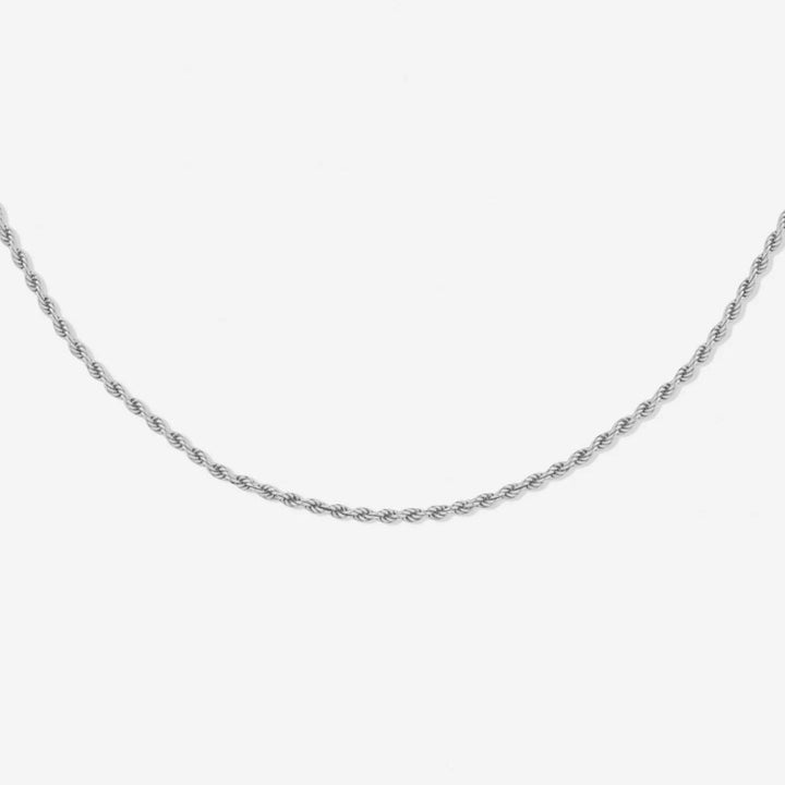 Goldene Kordelkette, hypoallergener Halsschmuck für Damen