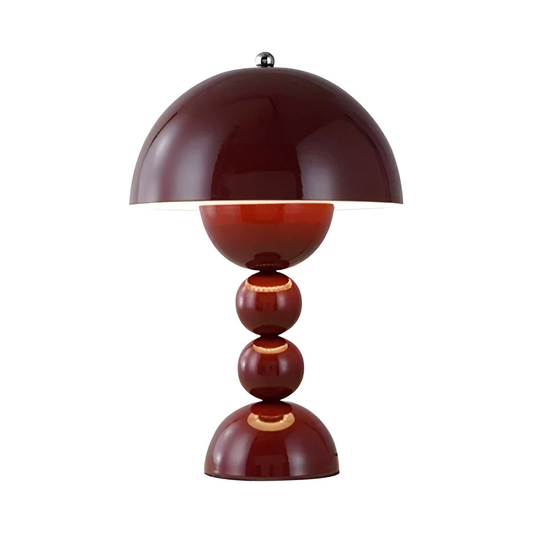 "Skandinavische Tischlampe mit dimmbarer LED, weiß, klarer Stil, ideal für Schlafzimmer oder Wohnzimmer, energieeffizient."