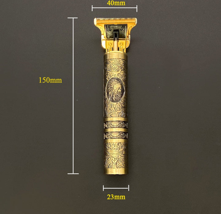 "Skulltrim Barttrimmer, wasserdichtes, ergonomisches Design, ideal für präzises Trimmen in Dusche, vielseitige Funktionen"
