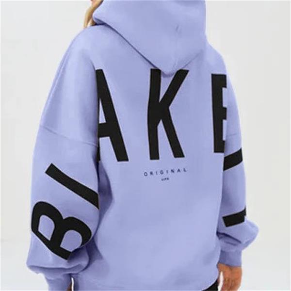 Trendiger Damen-Hoodie mit Taschen in Grautönen