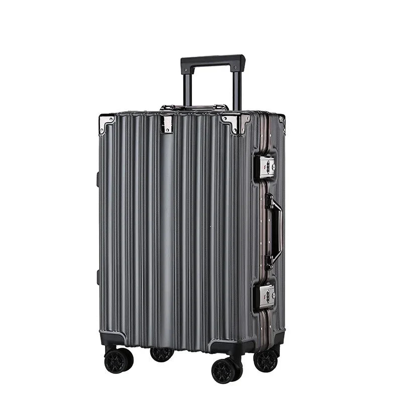 Eleganter & robuster Hartschalenkoffer "Reykjavik" mit langlebigem Aluminiumrahmen.