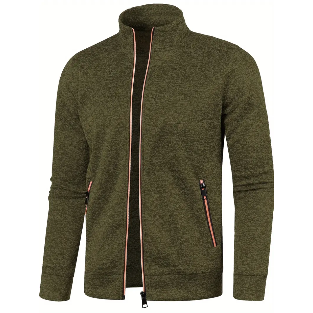 Robuste Herren Outdoorjacke, warm & strapazierfähig, ideal für Outdoor-Abenteuer bei kaltem Wetter.