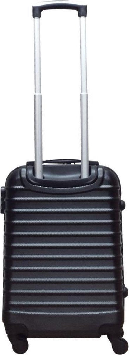 Funktionales 2-teiliges Hartschalen-Reisekoffer-Set, leichtgängige Rollen für hohen Reisekomfort.