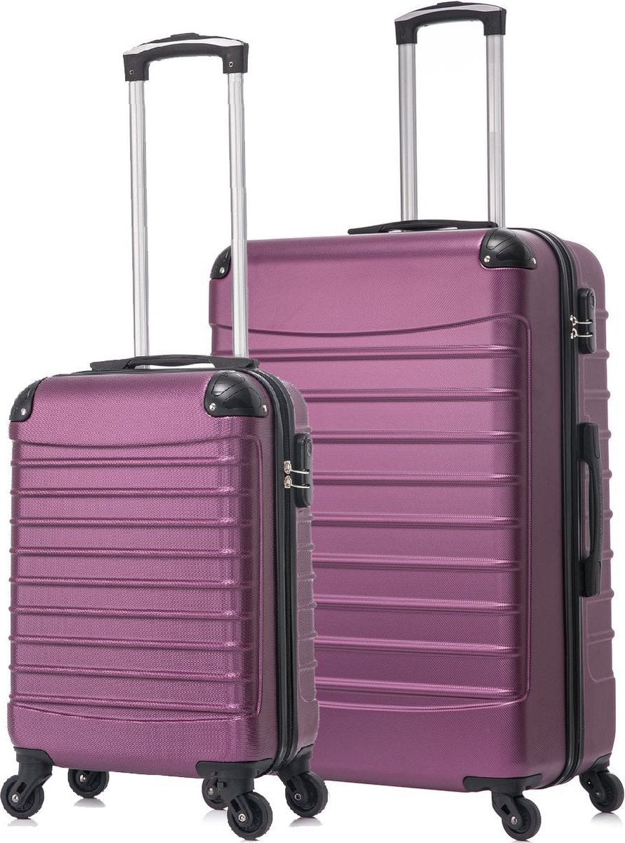 Praktisches Hartschalen-Kofferset, 2er-Pack, für stilvolles und sicheres Reisen. Ihr ideales Gepäck.