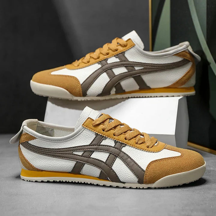 Stylische geometrische Unisex-Sneaker für Damen & Herren, bequem & ideal als Freizeitschuh.