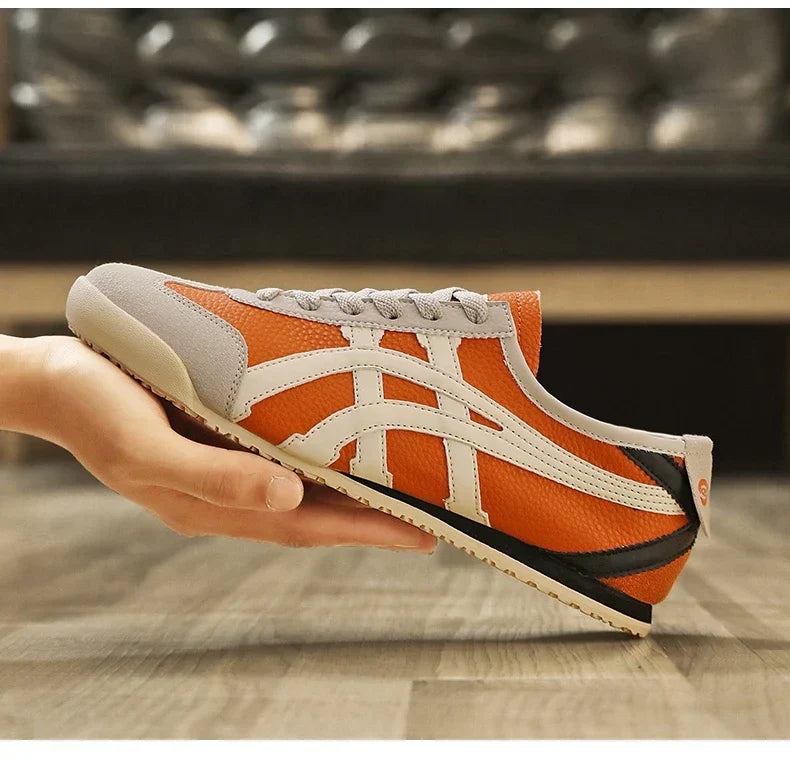 Trendige Sommerschuhe: Leichte geometrische Sneaker für Damen & Herren, super bequem im Alltag.