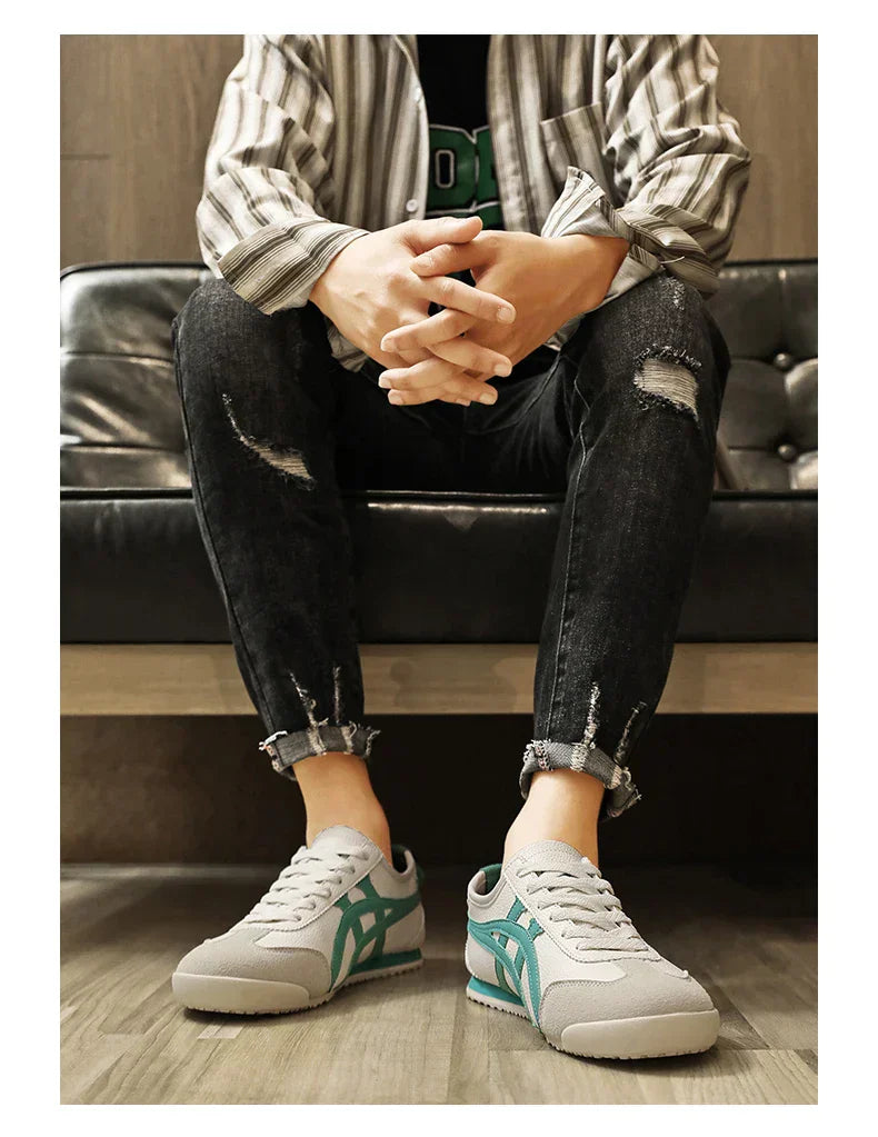 Unisex-Alltagsschuhe: Geometrische Sneakers, leicht & bequem, stylisch für jeden Tag.