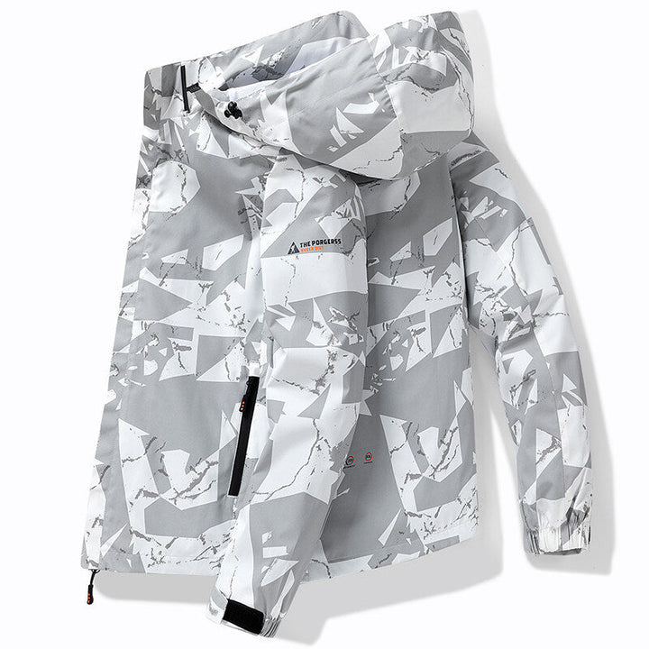 Moderne Herren Skijacke, komfortabel & warm. Perfekte Sport- & Freizeitjacke für den Winter, schützt auf der Piste.