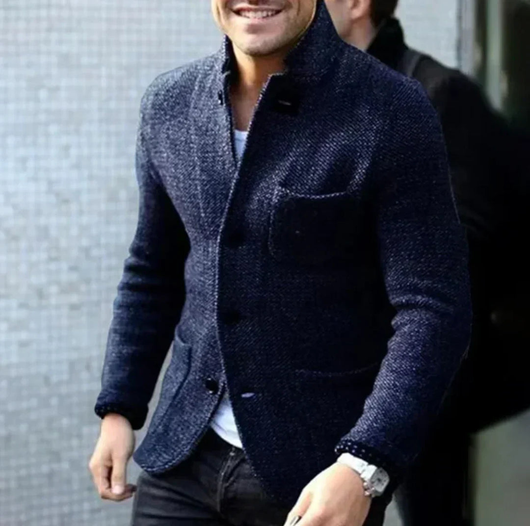 Elegante, moderne Herren-Herbstjacke, ideal für Business & Freizeit. Warme Oberbekleidung für die Fallmode.