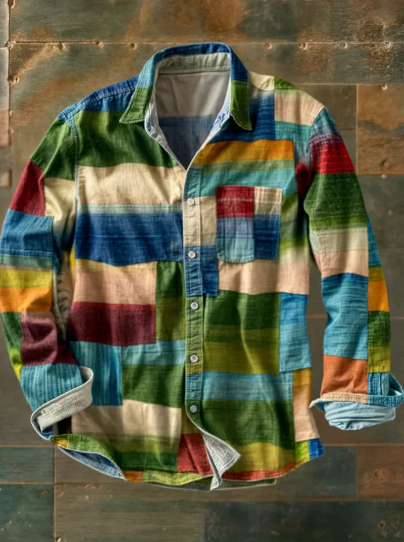 Moderne Damen Bluse als Langarmhemd mit stilvoller Brusttasche, ideal für Frühling, Casual oder Büro, sehr bequem.