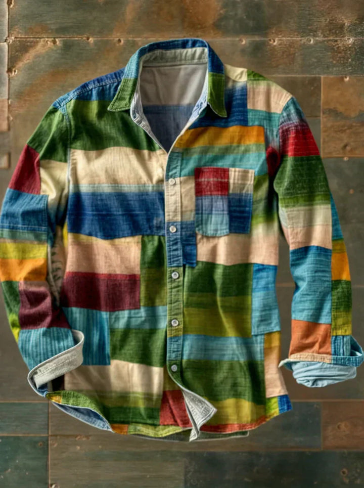 Moderne Damen Bluse als Langarmhemd mit stilvoller Brusttasche, ideal für Frühling, Casual oder Büro, sehr bequem.