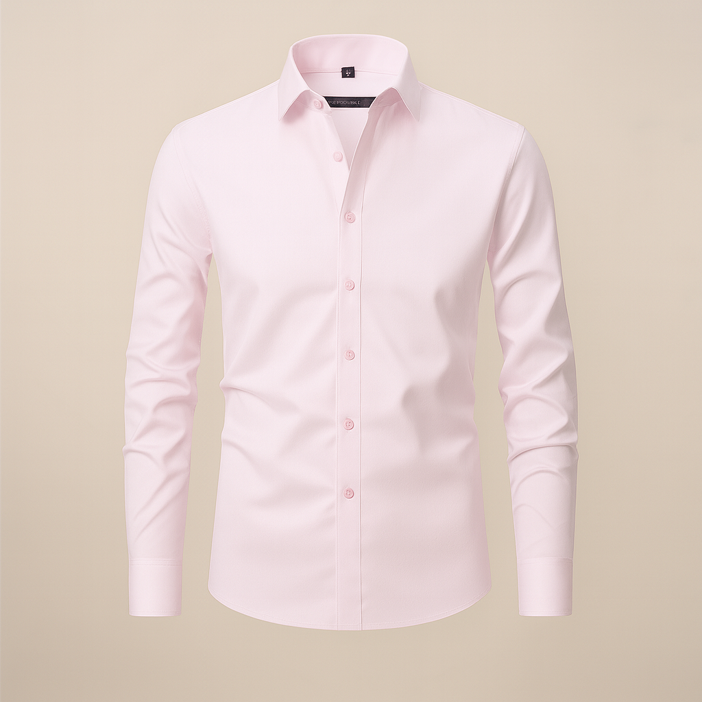 Elegantes Herren Langarmhemd, Slim Fit, für eine gepflegte Erscheinung im Frühjahr.