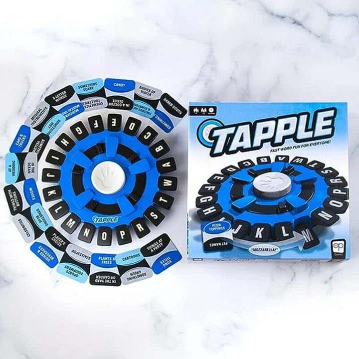 "Tapple™ Familienspiel: Tragbares Wortspiel, buntes Design, interaktive Spielerfahrung, ideal für kreative Spielabende"