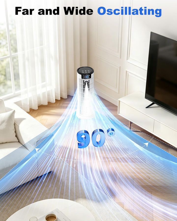 Effizienter Luftkühler & Raumbefeuchter für frische, angenehme Luft; ideal als Ventilator & Klimagerät für Zuhause.