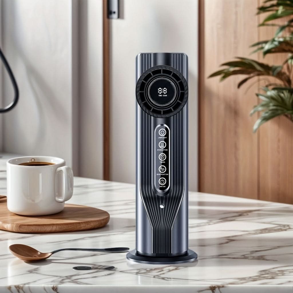 Tragbarer Mini Ventilator für schnelle Kühlung im Büro & Zuhause; USB-Betrieb; kompakt & effizient.