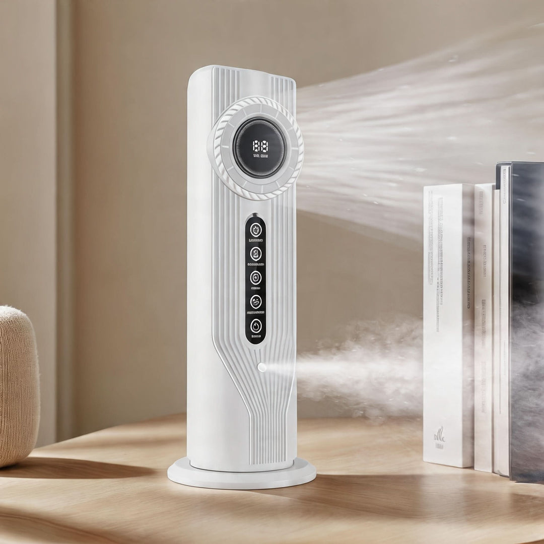 Kleiner, leistungsstarker Ventilator; bietet schnelle & effektive Kühlung für Ihr Zuhause & Büro.