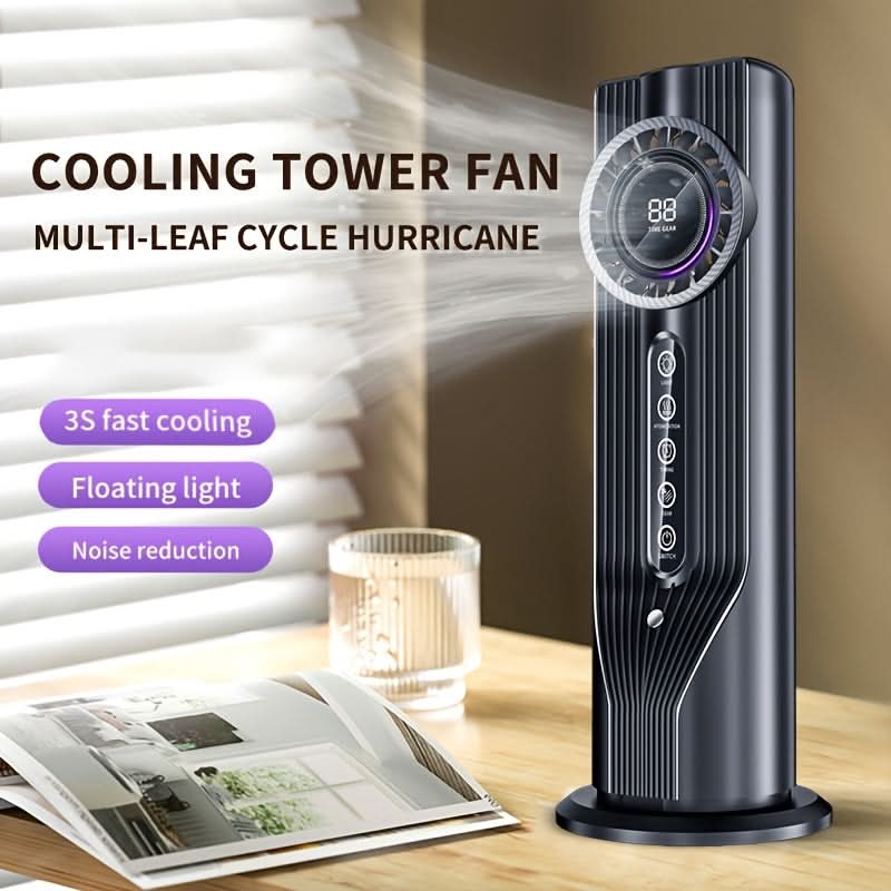 Vielseitiger tragbarer Ventilator, ideal für Büro, Schlafzimmer und Reisen; sorgt für frische Luft.