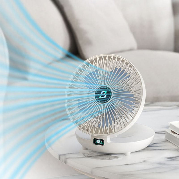 Starker Akku-Handventilator mit USB-Ladefunktion, liefert sofortige, erfrischende Kühlung an heißen Tagen.