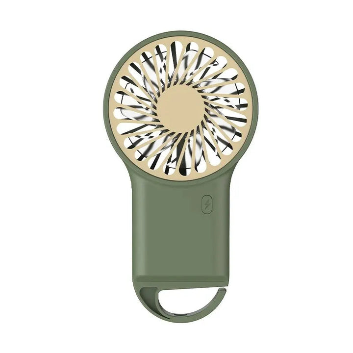 Leistungsstarker Mini-USB-Ventilator mit elegantem Metall-Finish, perfekt als Tischventilator für kühle Luft.