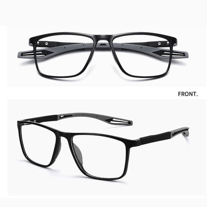 "Ultraleichte multifokale Lesebrille mit Blaulichtfilter, elegante Damenbrille in modernem Design, ideal für Alltag und Büro.