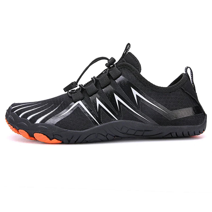 Bequeme Unisex Strandschuhe & Schwimmschuhe. Wasserdichte Outdoorschuhe mit flexibler, rutschfester Sohle.