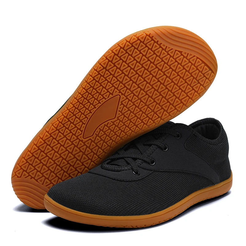 Unisex Barfußschuhe mit flexibler Sohle für natürliche Bewegung und Komfort. Ideal für Training und Alltag.